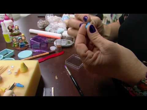 Mulher.com - 06/06/2016 - Mini presépio em biscuit - Eleia Conti PT1