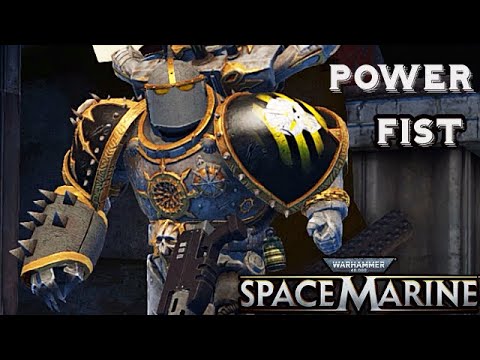 NEW WEAPON: Chaos Power Fist gameplay! - Warhammer 40K: Space Marine Augmented (Mod)