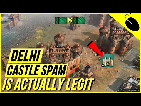 Age of Empires 4 - The Delhi Castle Spam Is BUSTED