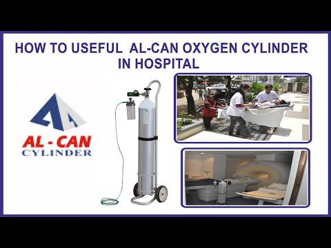 Aluminium Oxygen Cylinder Used In Hospital/ By Alcan Cylinder