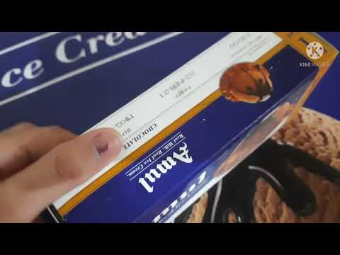 # Amul chocolate flavour ice cream brick # Real Milk. Real Ice Cream