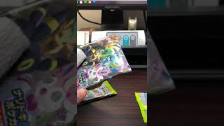 イーブイヒーローズ再販3パックのみ買えたので開封#shorts #ポケカ #ポケモンカード