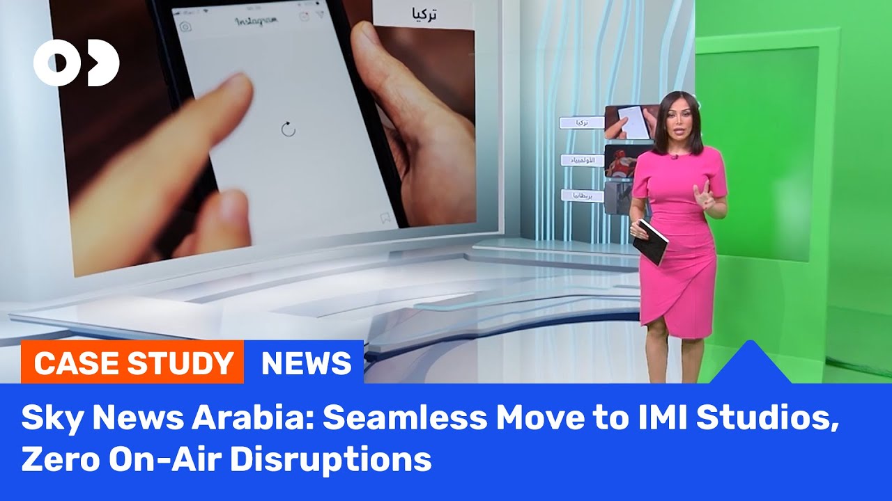 Sky News Arabia broadcast project — 24/7 News · AR & Virtual Sets