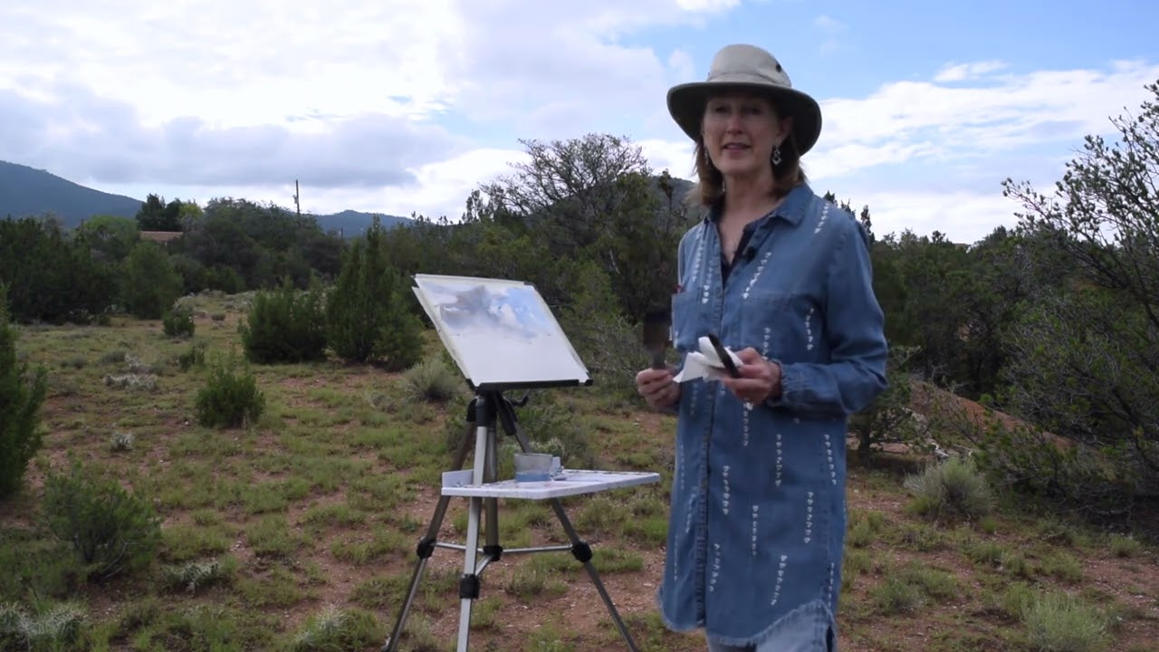 Capturing Clouds from Quick Art Tips with Mary Whyte