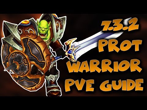 7.3.2 Protection Warrior PVE Guide - Raid and mythic+ build | World of Warcraft Tanking Guide PVE