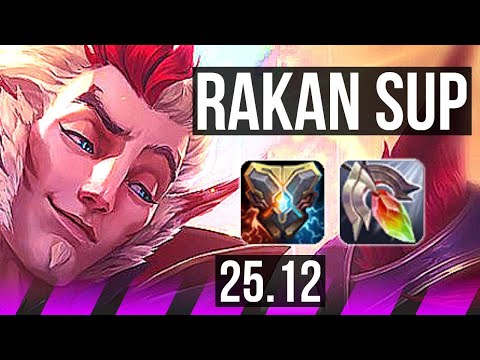 RAKAN & Ezreal vs TAHM KENCH & Senna (SUP) | 1/1/22, 12k DMG | EUW Master | 25.12
