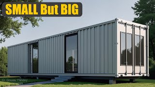 We Designed a 2-Bedroom Off-Grid Container Home in the Woods
