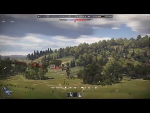 Shooting down a PE-3 in a Marder