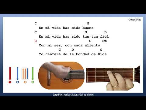Alabanza Cristiana | La Bondad De Dios | Acordes fáciles (Guitarra)