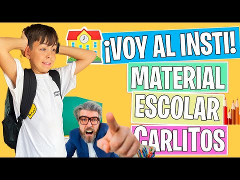MATERIAL ESCOLAR  para primer día de INSTITUTO + ¡REFORMO mi HABITACIÓN!
