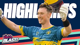 Adam Hose Crushes 110 Off 53! | Bears vs Rapids - Highlights | Vitality Blast 2022