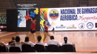 preview picture of video 'CAMPEONATO NACIONAL INTERCLUBES GIMNASIA AEROBICA VENEZUELA 2009'