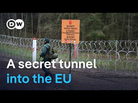 Latvia investigates new underground route from Belarus | DW News