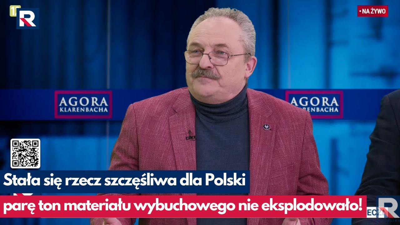 Jakubiak: jak się Pocztexem wysyła pare ton materiału wybuchowego, to naprawdę godne podziwu