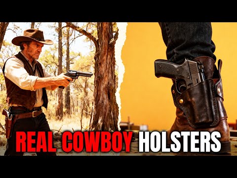 Wild West Holsters Explained: Why Most Cowboys Didn’t Use Hollywood Rigs
