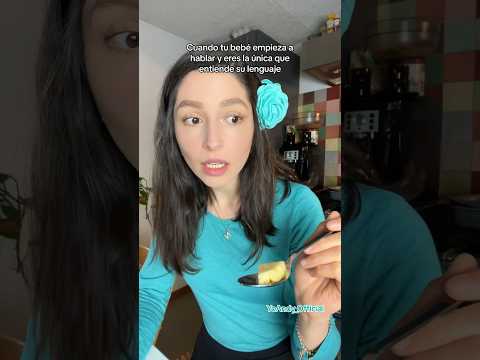 Cada bebé habla su propio idioma 😂✨ #bebés #mamás #padres #hijos #humor #maternidad