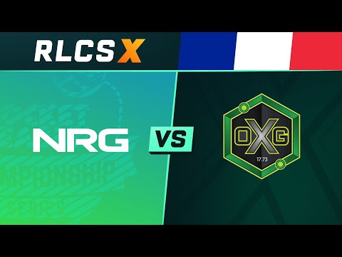 NRG vs Oxygen - 1/2 Finale - NA Regional 3 - RLCS X Spring Split