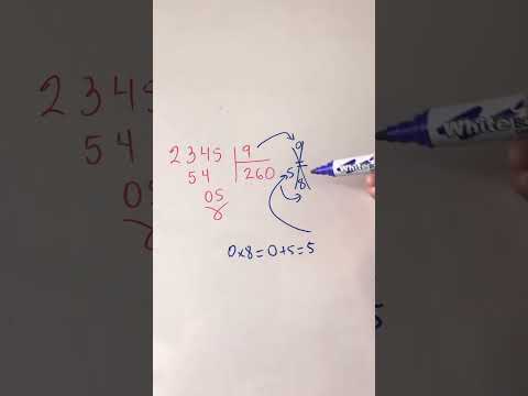 The exclusion of the number nine in the division