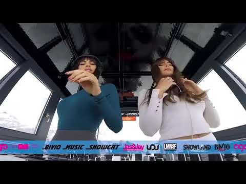 dj jas & jay ~italy @ live set bivio music snowcat 2021 livigno, italian alp's _clip