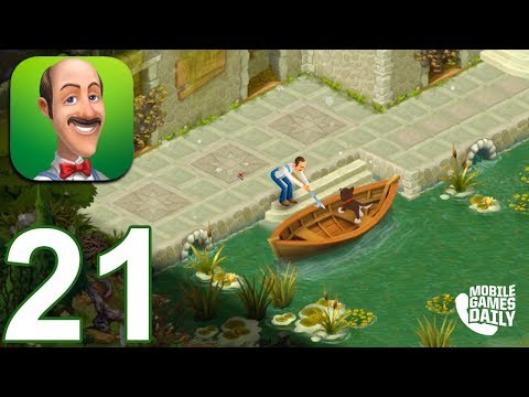 GARDENSCAPES NEW ACRES STORY Walkthrough Gameplay Part 21 - Day 19 (iOS Android)
