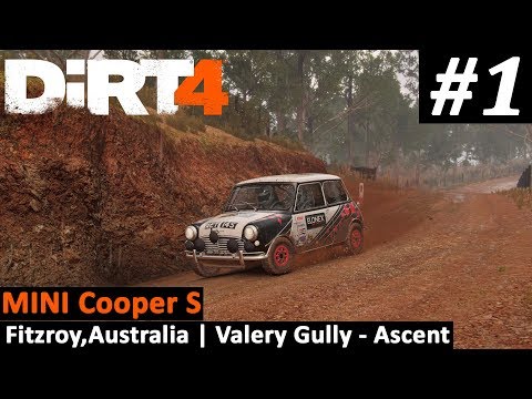 Dirt 4 Mini Cooper S Gameplay PC GTX 1060