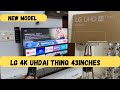 LG 4k UHD AI ThinQ 43 inch TV | Model no 43UR8050PSB |Unboxing & Demo | Rupslife