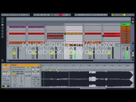 DJ POZOR - GYPSY-ELECTRO MIXING Ableton Live - (not tutorial)