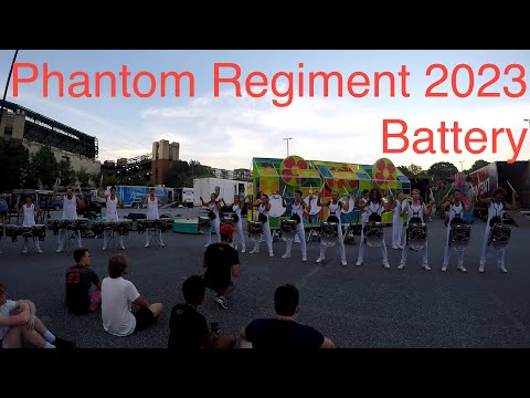 Phantom Regiment 2023 Battery: DCI Atlanta