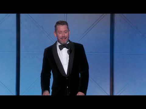Macaulay Culkin Presents Best Screenplay – Motion Picture | 83rd Annual Golden Globes