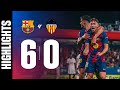 FC BARCELONA 6 Vs 0 VALENCIA LALIGA 2025 26 MD04