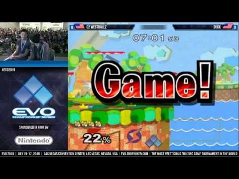 Westballz (Fox/Falcon) vs. Duck (Samus) - R2 Pools
