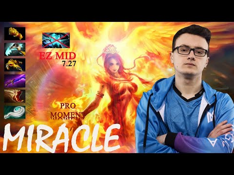 MIRACLE Lina Easy MID Pro Plays Dota 2