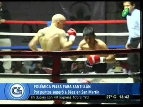 Polémica pelea de Santillan