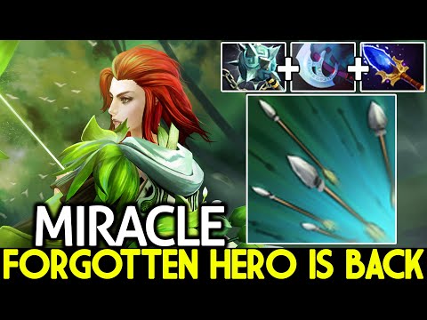 MIRACLE [Windranger] Bring Forgotten Hero is Back One ULT Kill Dota 2