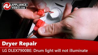 Dryer Repair: Light Will Not Illuminate - LED Lamp Assembly