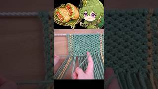How to knit Collei’s placemat #genshinimpact