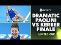 Jasmine Paolini vs Angelique Kerber DRAMATIC Finale Highlights | United Cup 2024