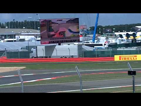 Hamilton vs Massa 2011 British Grand Prix Last Lap Formula 1