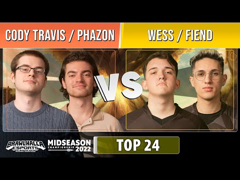 Cody Travis & Phazon VS Wess & Fiend - Top 24 - Midseason Championship 2022 - Doubles