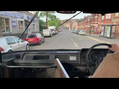 Driving the bustler down the island