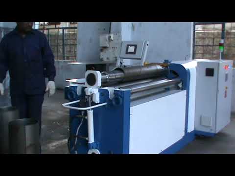 FULLY AUTOMATIC 4 ROLL SHEET BENDING MACHINE