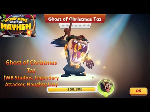 [*/\*] Looney Tunes World of Mayhem - Unlock Ghost of Christmas Taz (WB Studios, Legendary Attacker)