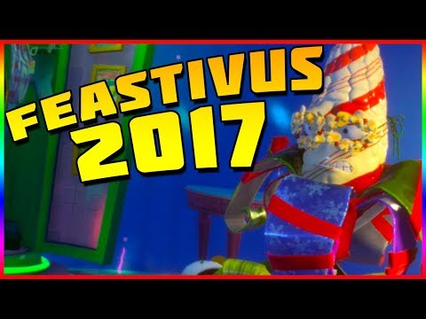 ALL FEASTIVUS 2017 CUSTOMISATIONS | Plants vs Zombies Garden Warfare 2
