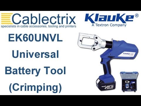 Klauke EK60UNVCFB Tool - Crimping
