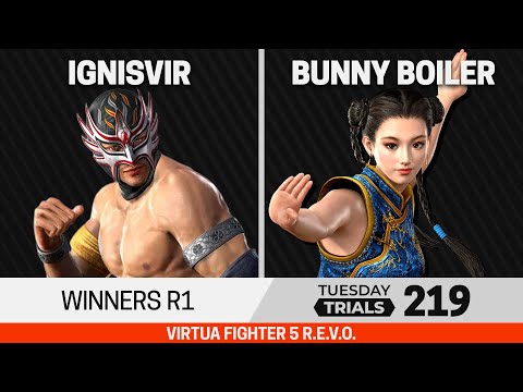 Tuesday Trials 219 VF5 Winners R1 - Ignisvir (El Blaze) vs bunny boiler (Pai)
