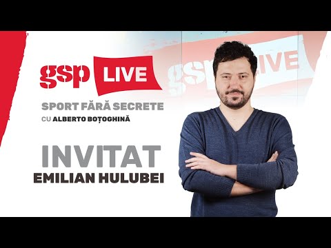 Emilian Hulubei, invitatul zilei la GSP Live (30 septembrie). EMISIUNE INTEGRALĂ
