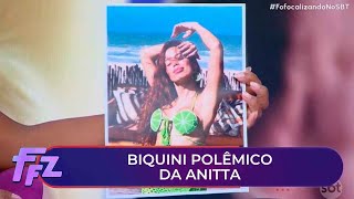 O povo não perdoa e detona o biquíni de crochê da Anitta | Fofocalizando (26/12/25)