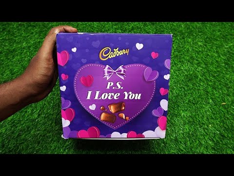 Cadbury dairy milk I Love You chocolate Box