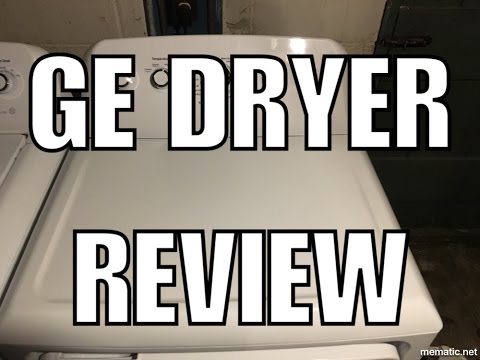 New GE Dryer Product Review Model GTD42EASJWW