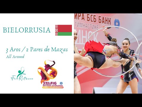 Bielorrusia 3 Aros/4 Mazas - Campeonato del Mundo Baku 2019